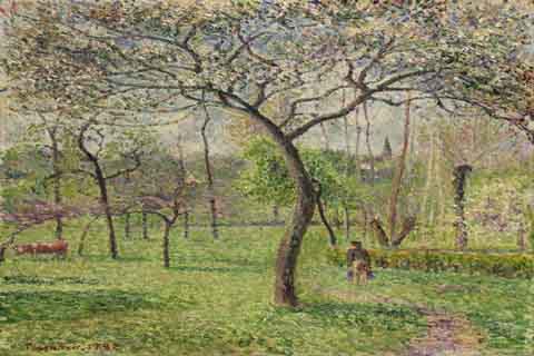 《景观》(Camille Pissarro French 1830-1903 Landscape (Orchard).tif)