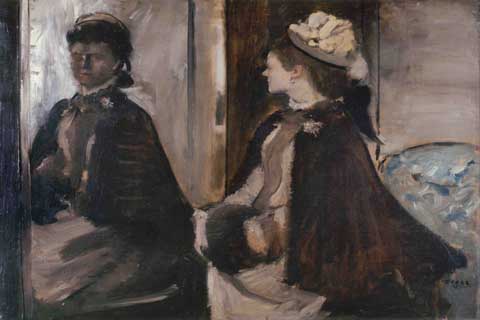(Edgar Degas Mrs Jeantaud in the Mirror)
