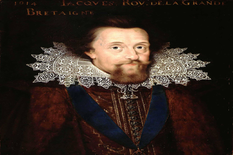 《英国国王詹姆斯一世》(Anonymous - Portrait of James I (1566-1625), King of England)