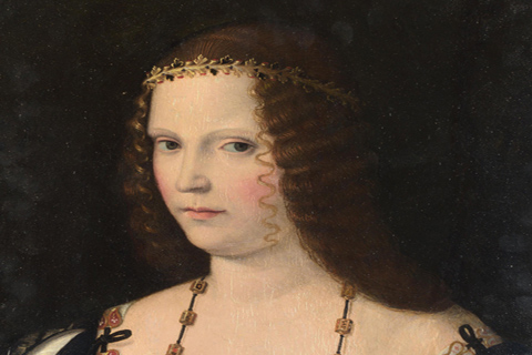 一位年轻女士的肖像-巴尔托洛梅奥·威尼托-意大利