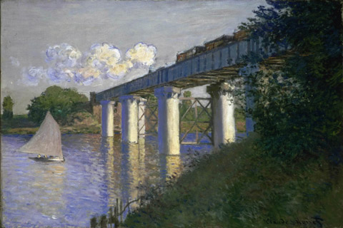(Claude Monet French 1840-1926 Railroad Bridge Argenteuil.tif)
