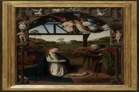 (Petrus Christus - Adoration of the Christ-Child)