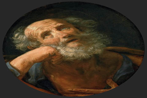 (Guido Reni (1575-1642) -- Penitent Saint Peter)