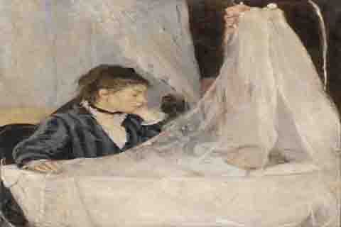 (Berthe Morisot The Cradle)