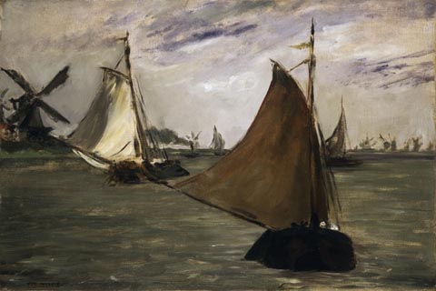 (Edouard Manet French 1832-1883 Marine in Holland.tif)