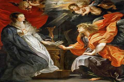 (Peter Paul Rubens -- Annunciation)