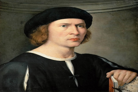 (Pordenone (1483 or 1484-1539) -- Portrait of a Musician)