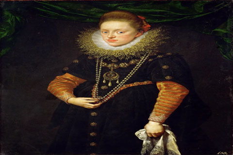 (Frans Pourbus the Younger (1569-1622) -- Archduchess Konstanze)