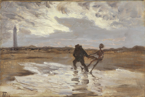 (Thorvald Niss The drowned man's ghost tries to claim a new victim for the sea)