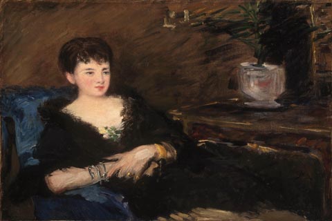 (Edouard Manet French 1832-1883 Portrait of Isabelle Lemonnier.tif)