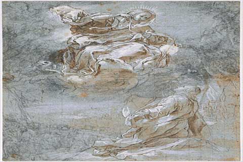 (Federico Barocci (1535–1612)-The Miracle of the Sacred Belt (rec)