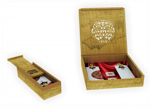 筷子的包装设计礼盒