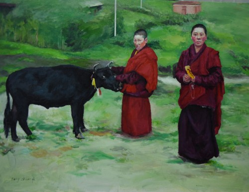 西藏组画系列二